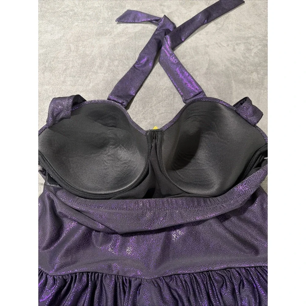 Hot Topic Disney The Little Mermaid Ursula Skirt Swimsuit Plus Size 1